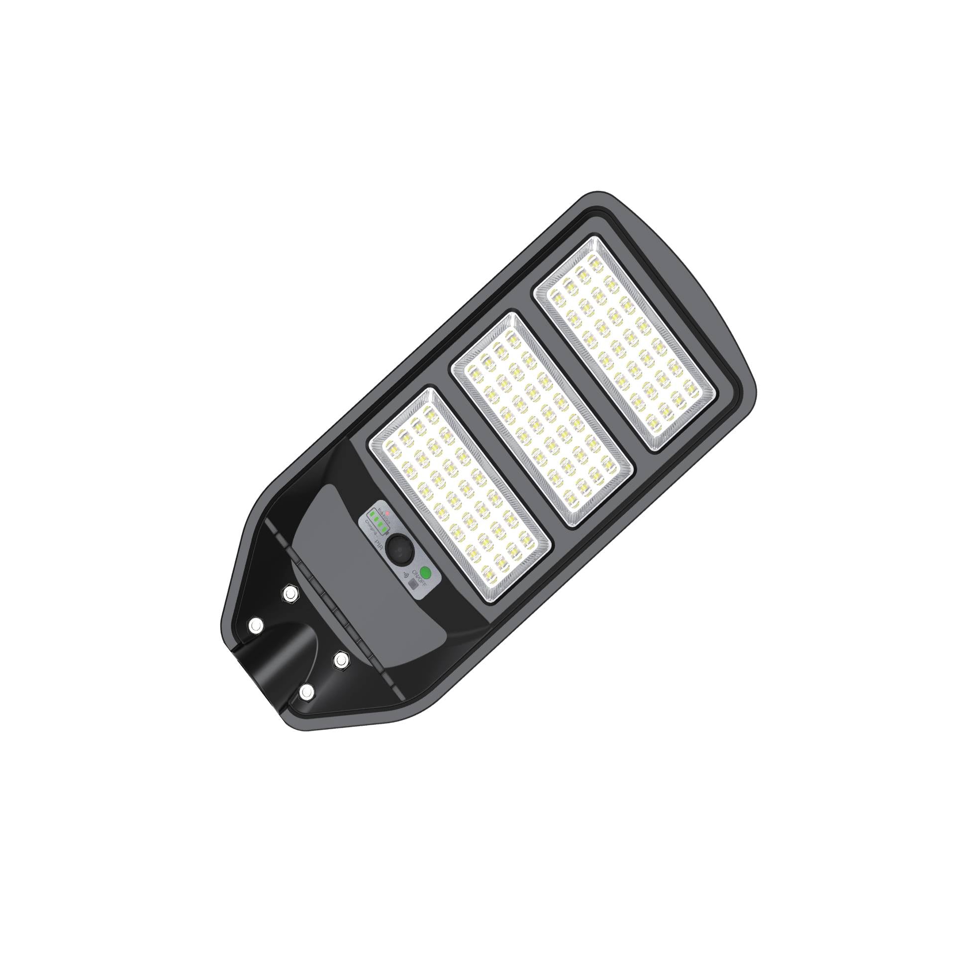 Soltero Solar Street Light 18W | White Radiance | Black PC Body | Outdoor Solar Street Light