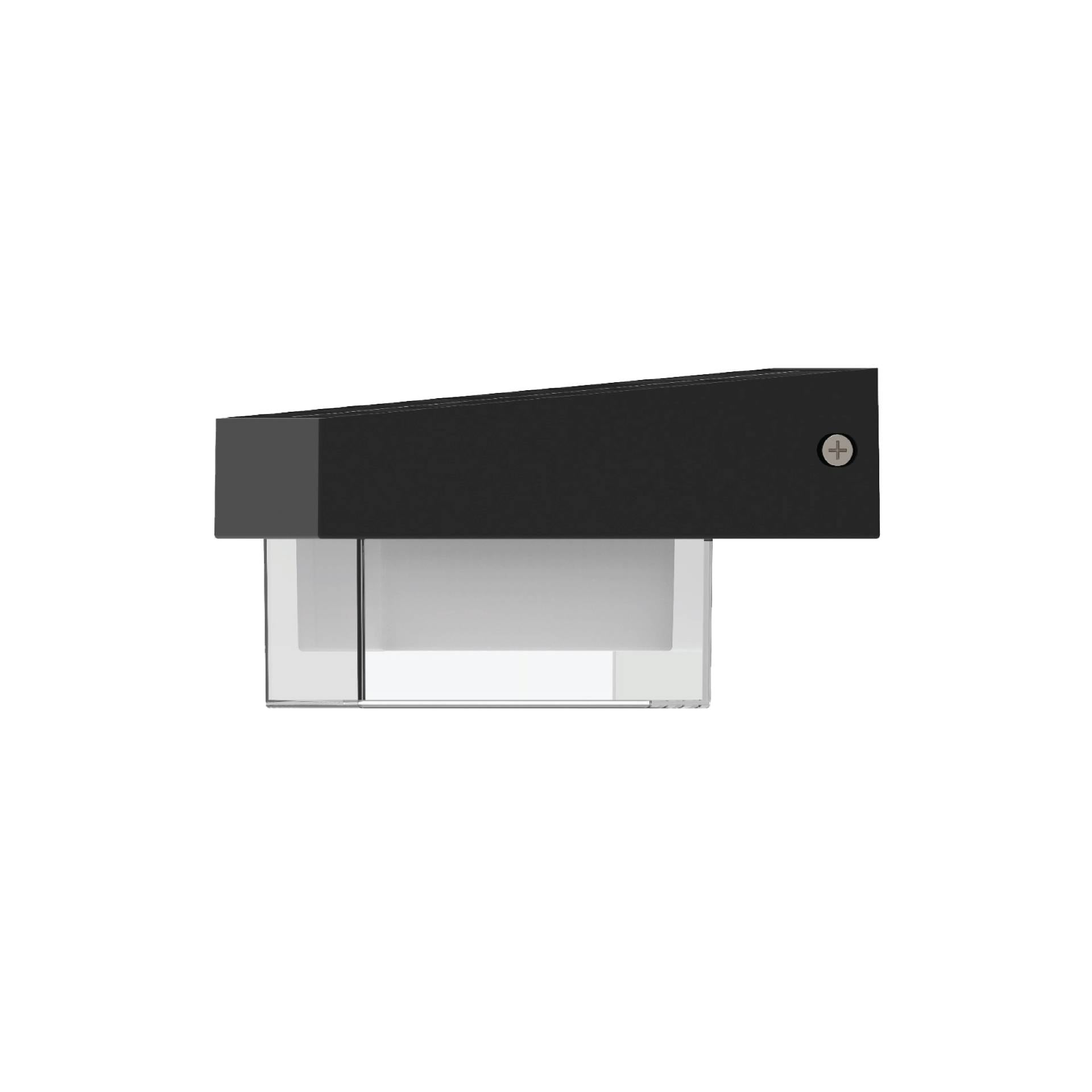 Soltero Solar Wall Light 85 Lumen | White, Warm White, Neutral White (3-in-1) | Outdoor Solar Wall Lamp | Black PC Body Waterproof Wall Light