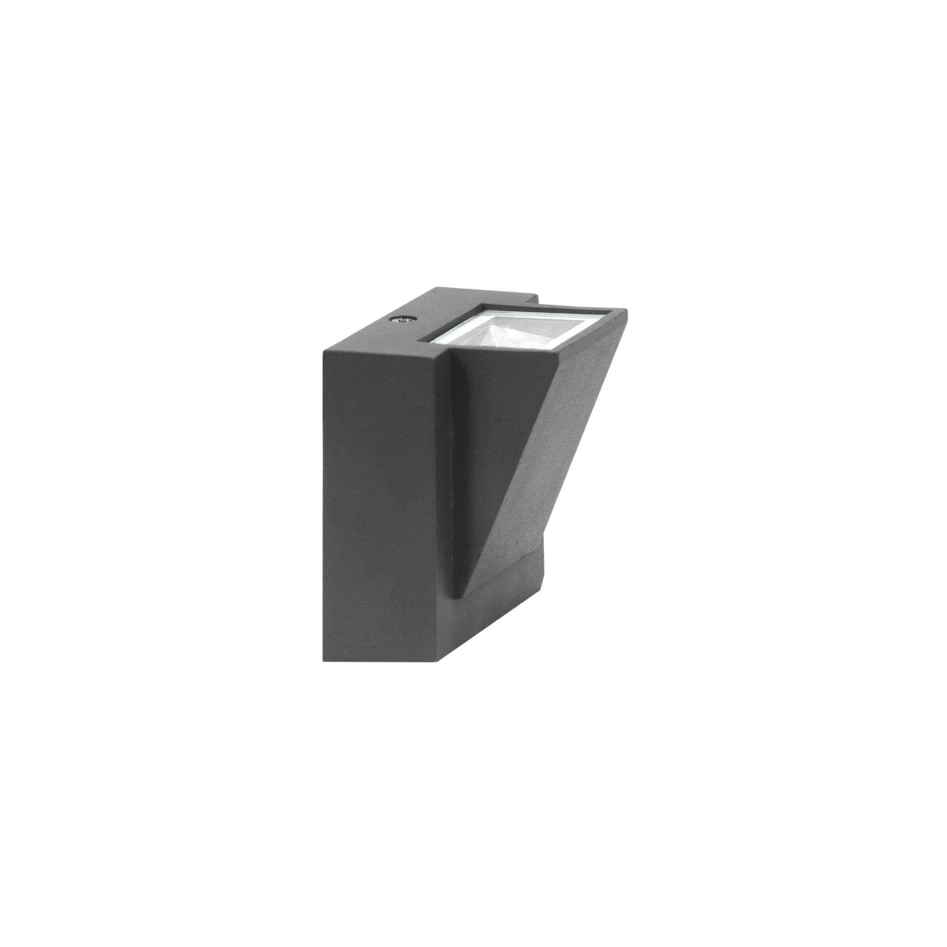 Halo W1 3W LED Outdoor Wall Light – Warm White (WW) | IP54 Waterproof Exterior Fixture | Energy Efficient | Modern Wall Mounted Light | 2-Year Warranty