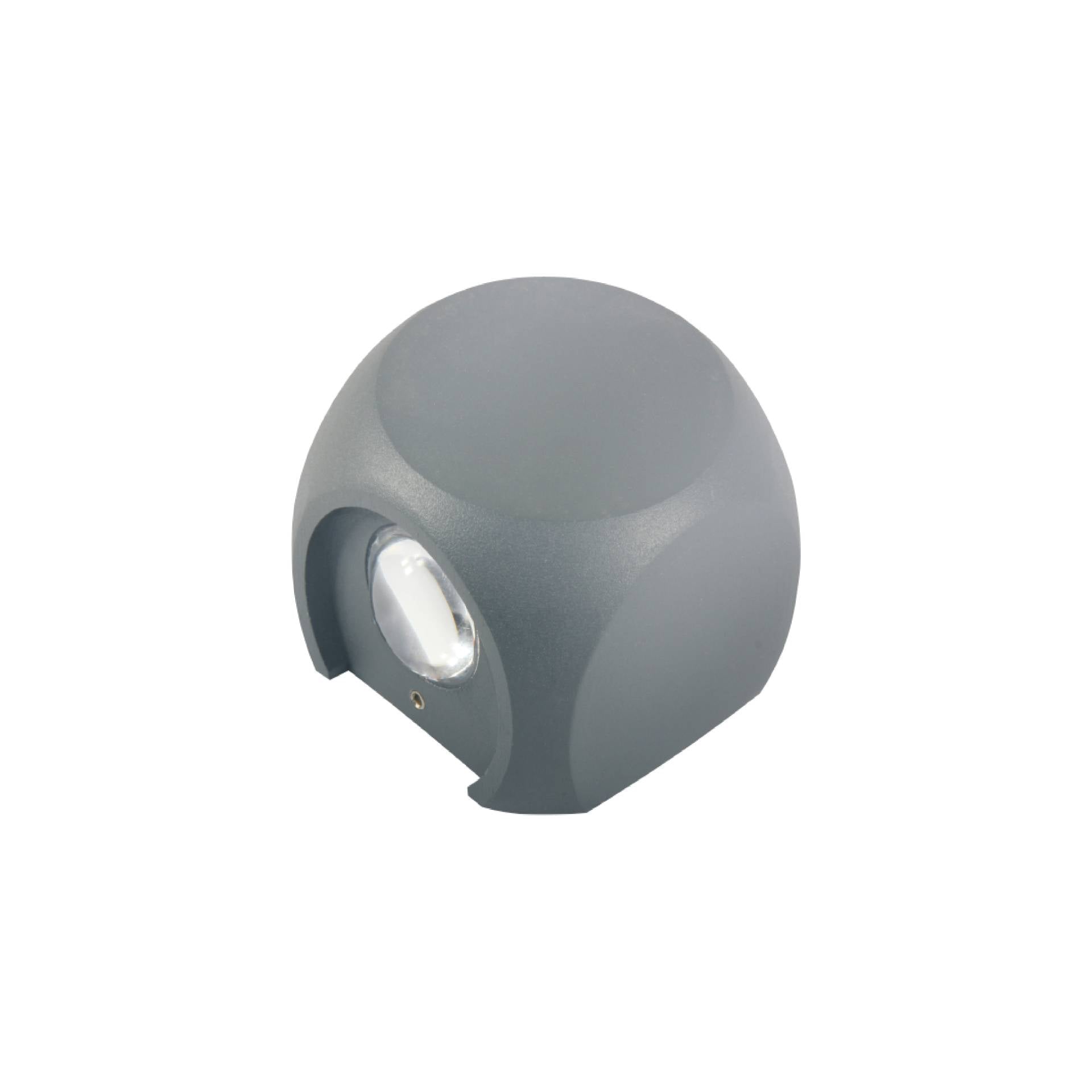 Halo W32 Outdoor Wall Light | 2 Ray x 2W LED | Warm White (WW) | Dual Direction Up & Down Light | IP54 Rated | 2 Year Warranty | Energy Efficient Exterior Fixture