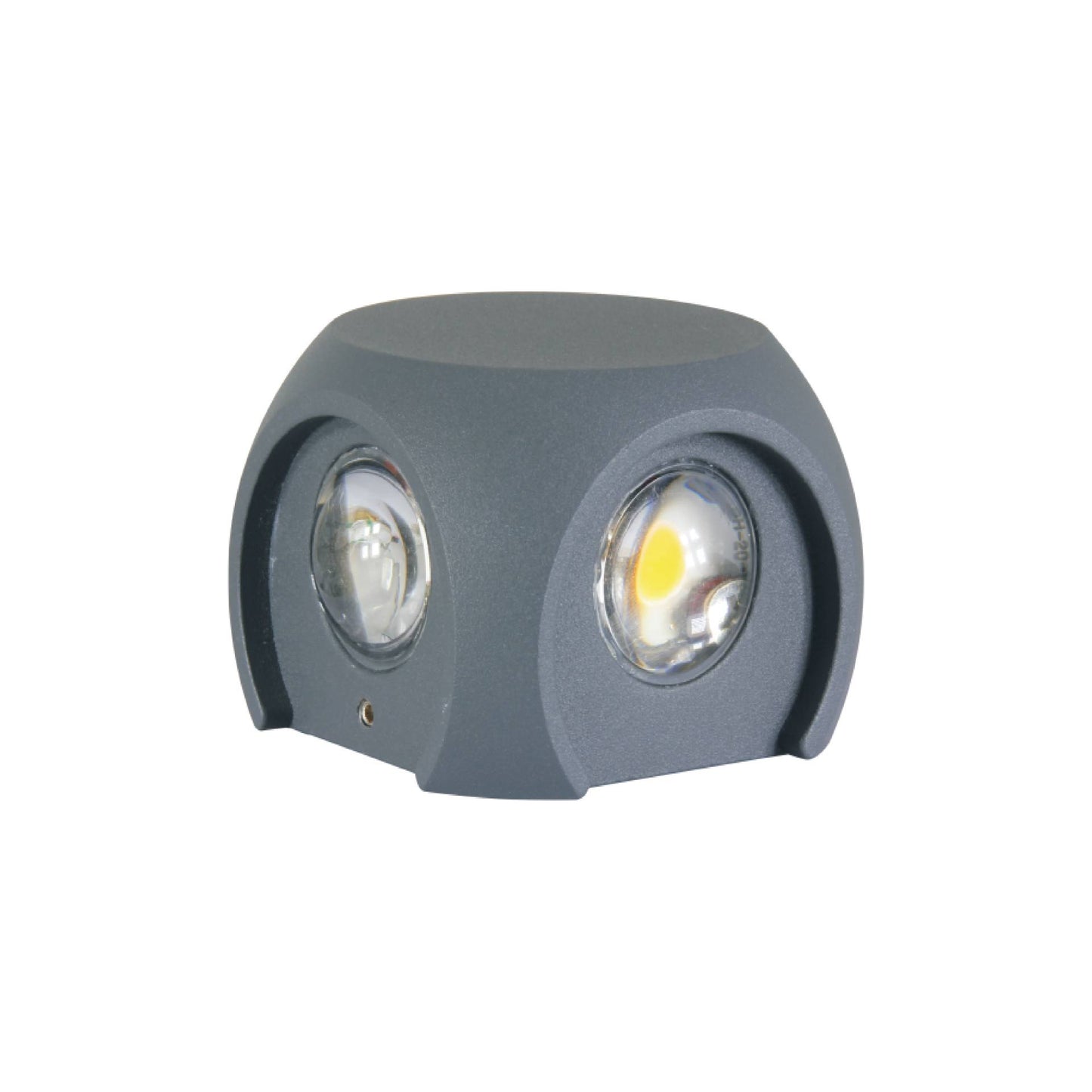 Halo W33 Outdoor Wall Light | 4 Ray x 2W LED | Warm White (WW) | Multi-Direction Beam Light | IP54 Rated | 2 Year Warranty | Energy Efficient Exterior Fixture
