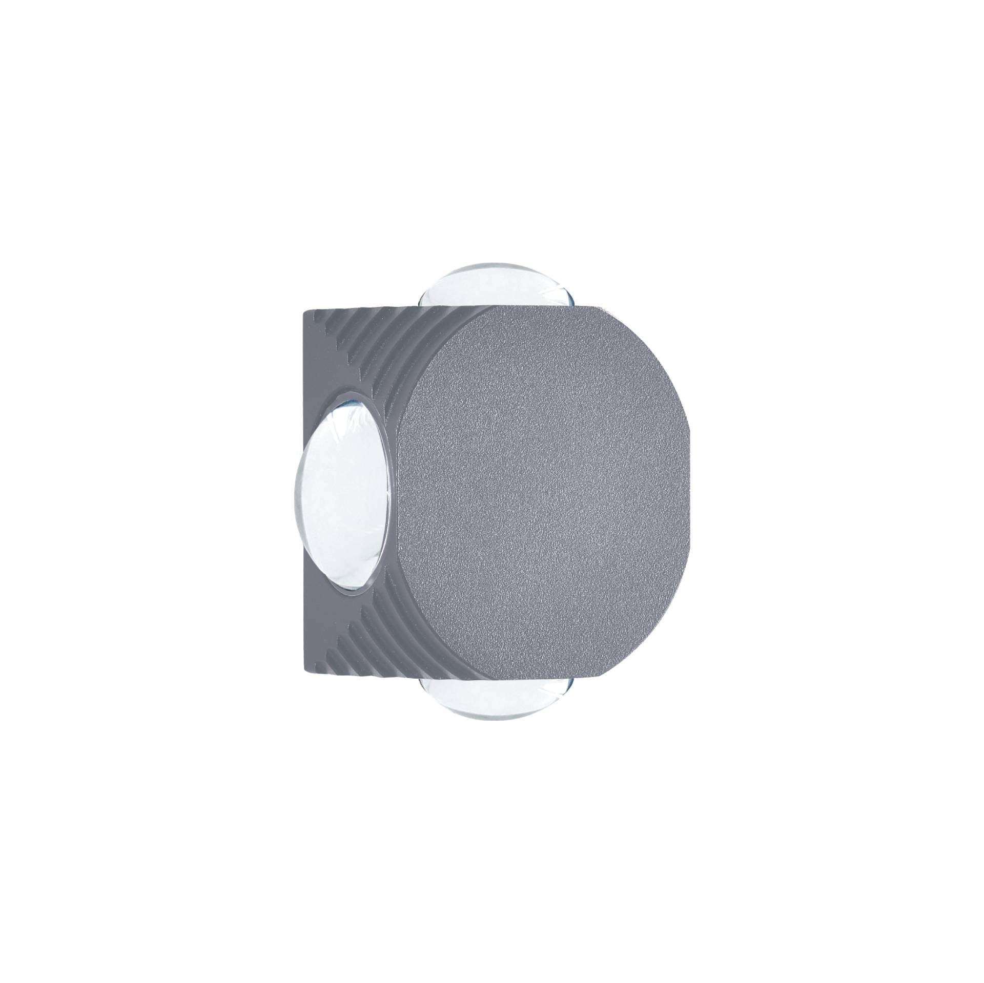 Halo W27 LED Outdoor Wall Light – 4x1W Multi-Ray Up & Down Beam | Warm White (WW) | Modern Exterior Fixture | IP54 Waterproof | Energy Efficient | 2-Year Warranty
