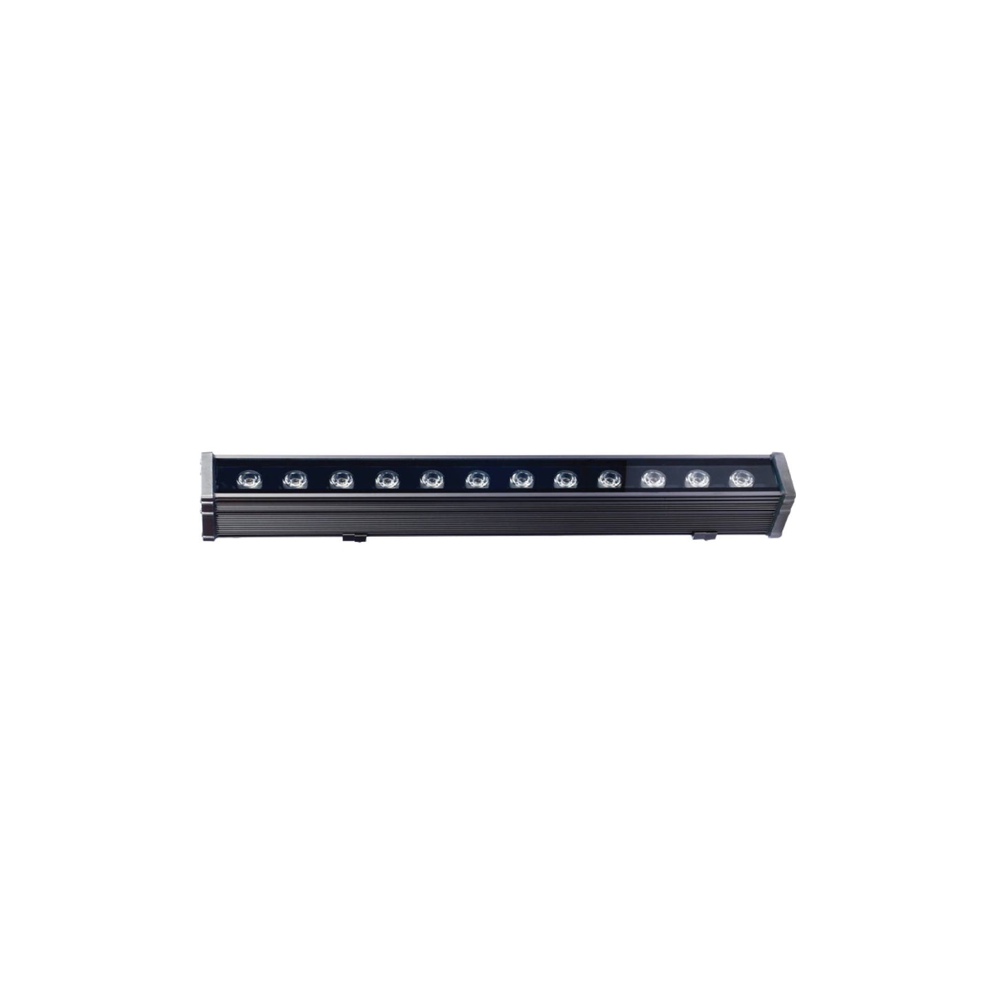 Arco 12W Linear Wall Washer Light | Blue LED | 0.5 Meter & 30° Beam Angle | Dark Grey Aluminium Die-Cast Body | Outdoor Waterproof Wall Washer Light