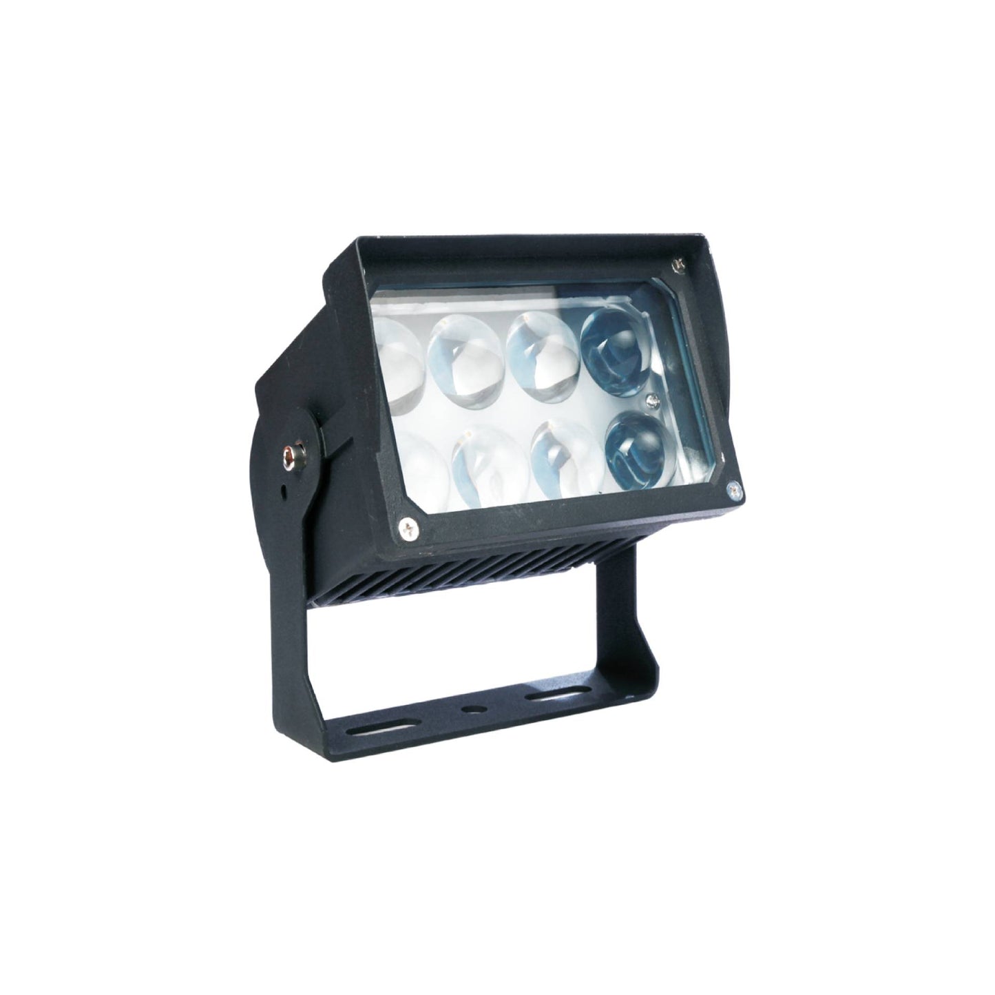 Arco 18W Wall Washer Light | Golden Yellow LED | Narrow Beam 10° | Dark Grey Aluminium Die-Cast Body | Outdoor Waterproof Wall Washer Light