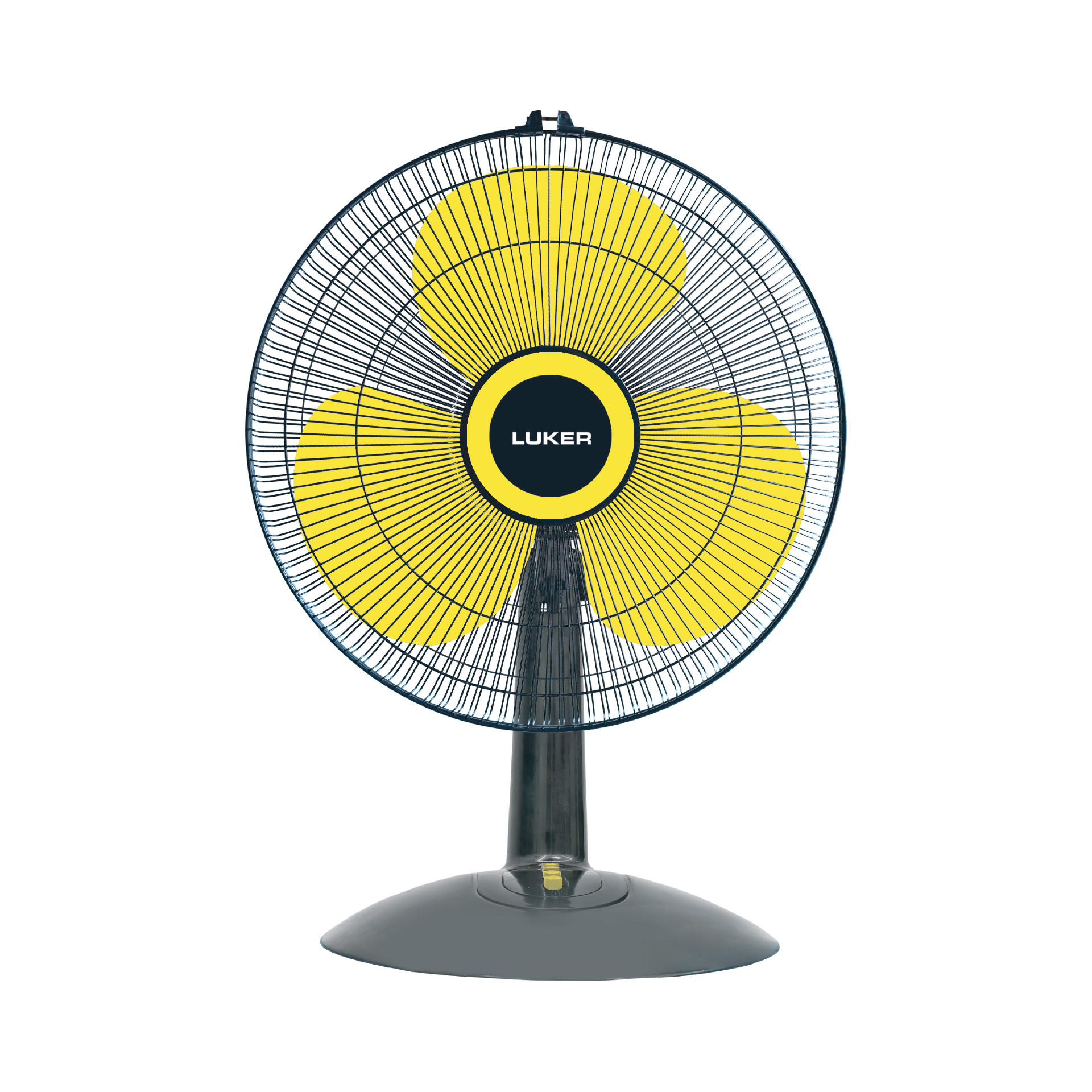 Oria Table Fan | 2-Year Warranty | 400mm | Black Yellow Finish