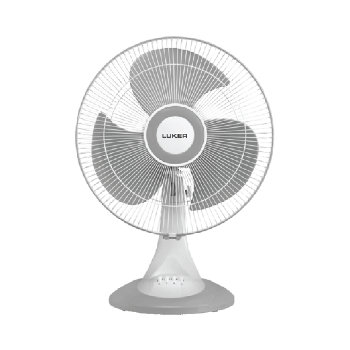 Tempest HS Table Fan | 2-Year Warranty | 400mm | White Grey Finish