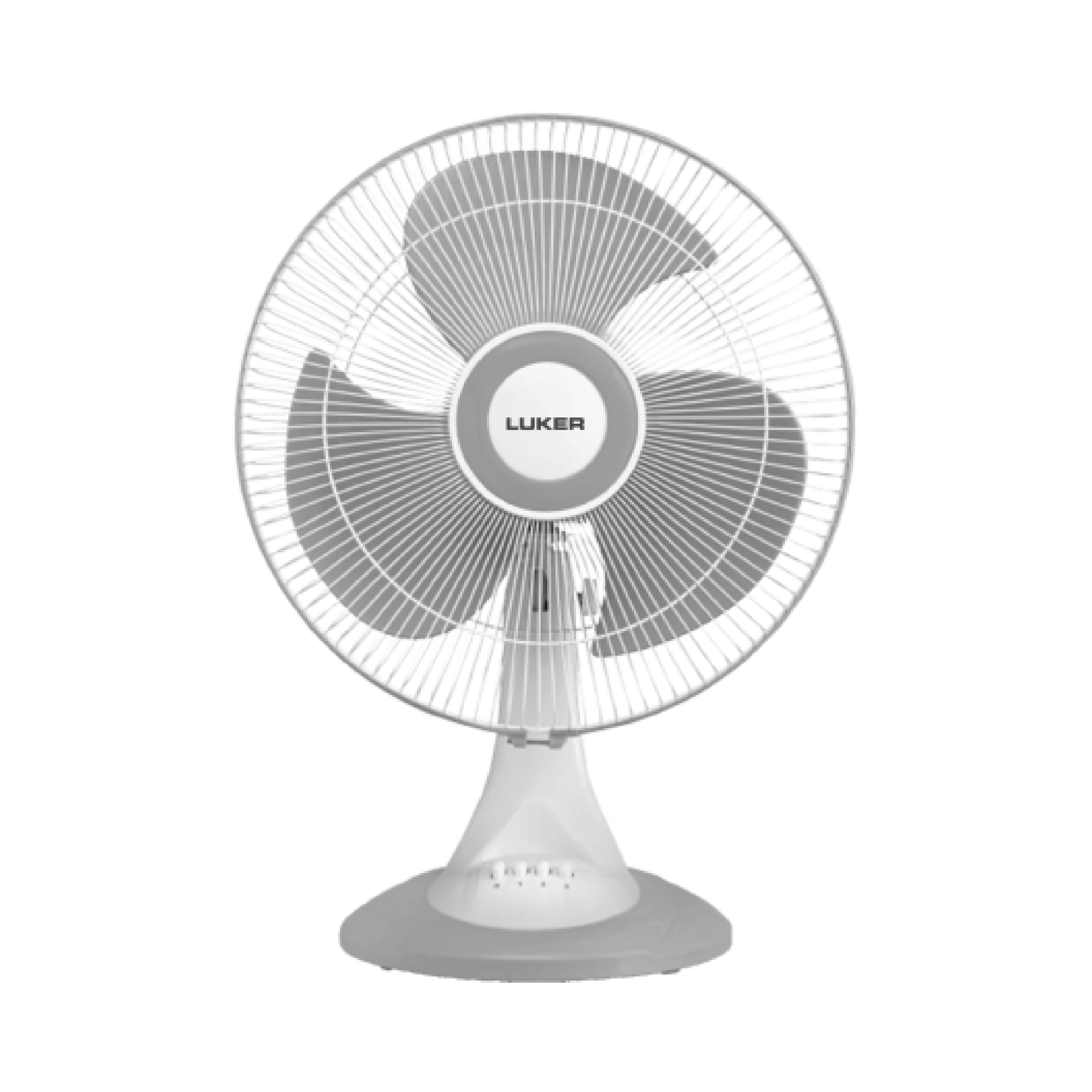 Tempest HS Table Fan | 2-Year Warranty | 400mm | White Grey Finish