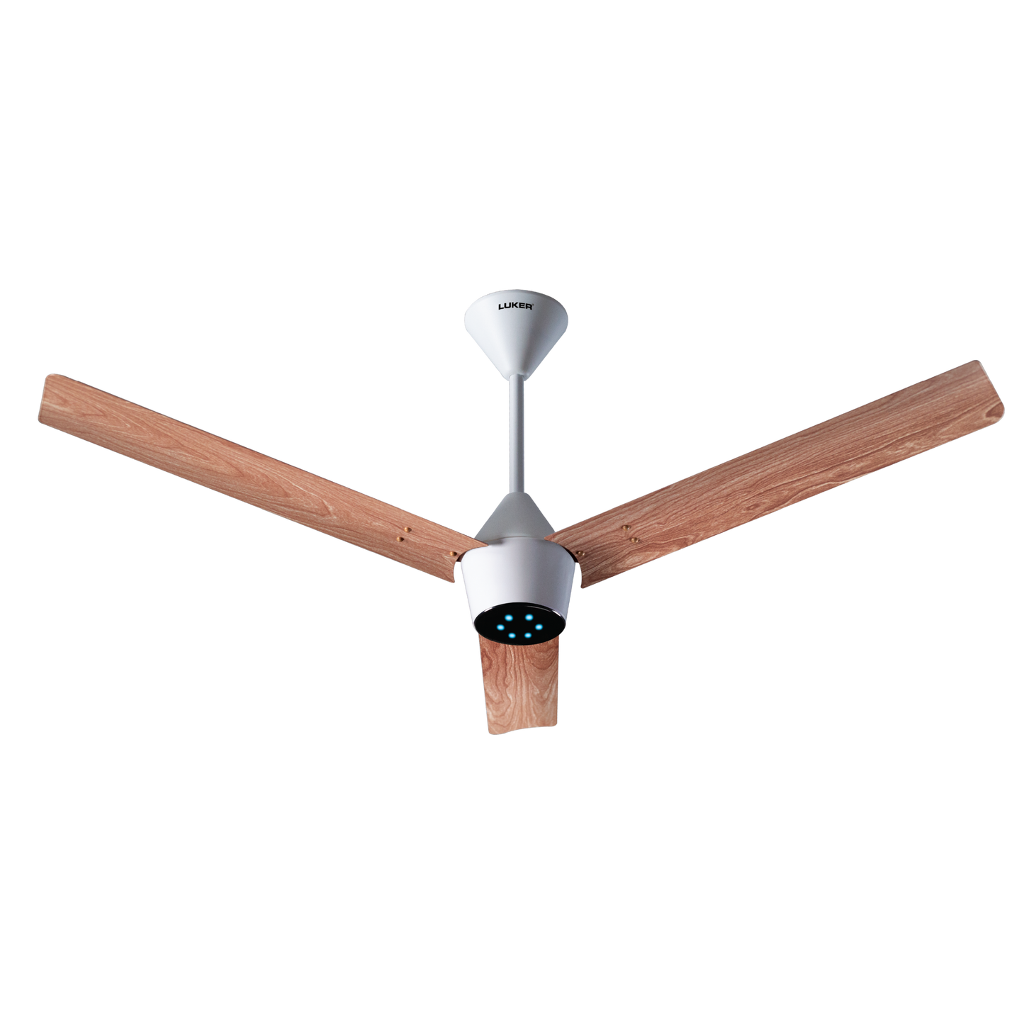Radial Wood BLDC Ceiling Fan with IR Remote | 3-Year Warranty | 1200 mm