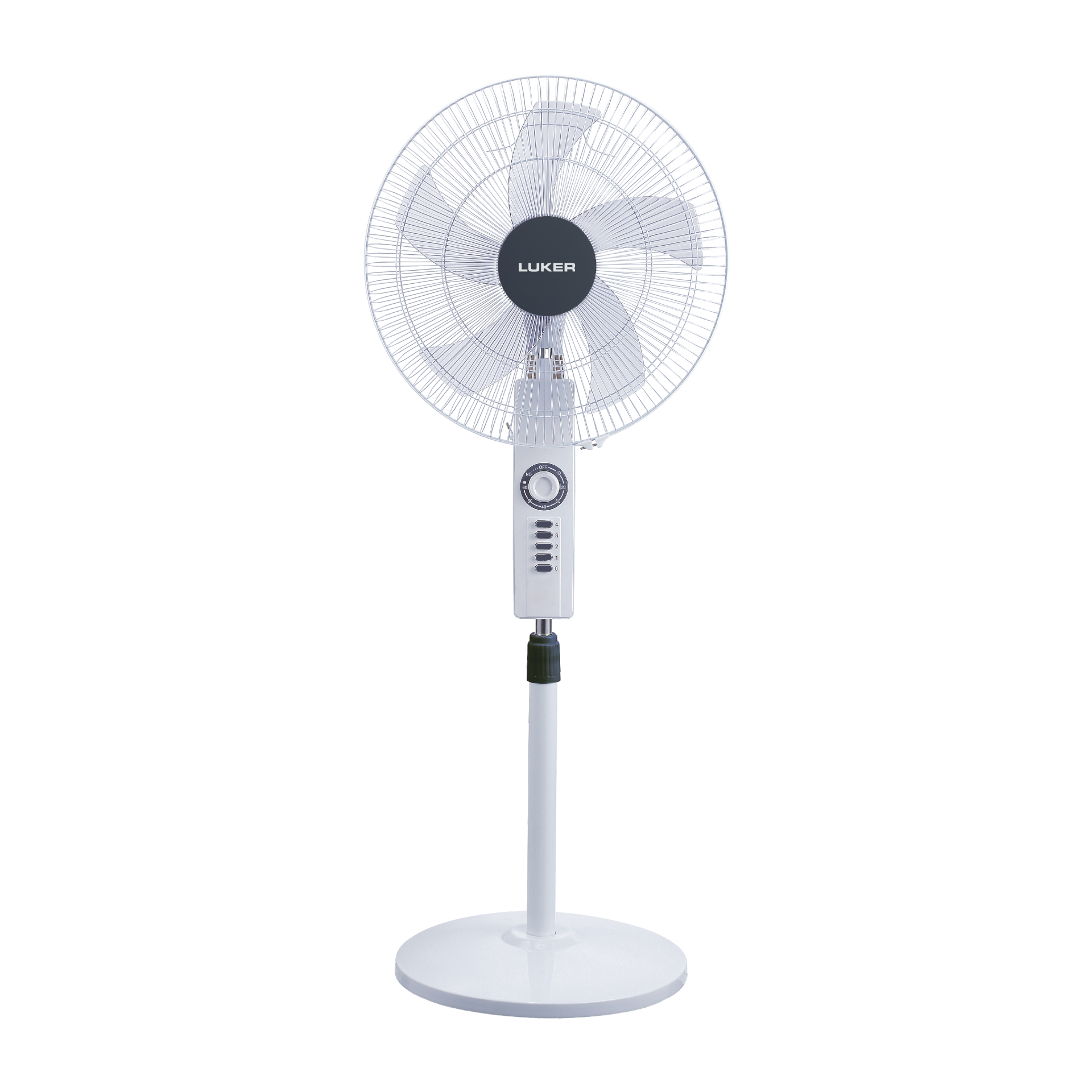 Zonda Pedestal Fan | 2-Year Warranty | 450mm | White Finish
