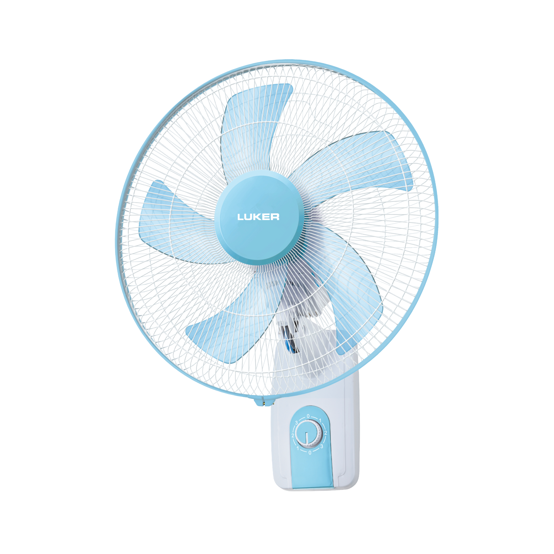 Zonda Plus Wall Fan | 2-Year Warranty | 450mm | Ocean Blue Finish